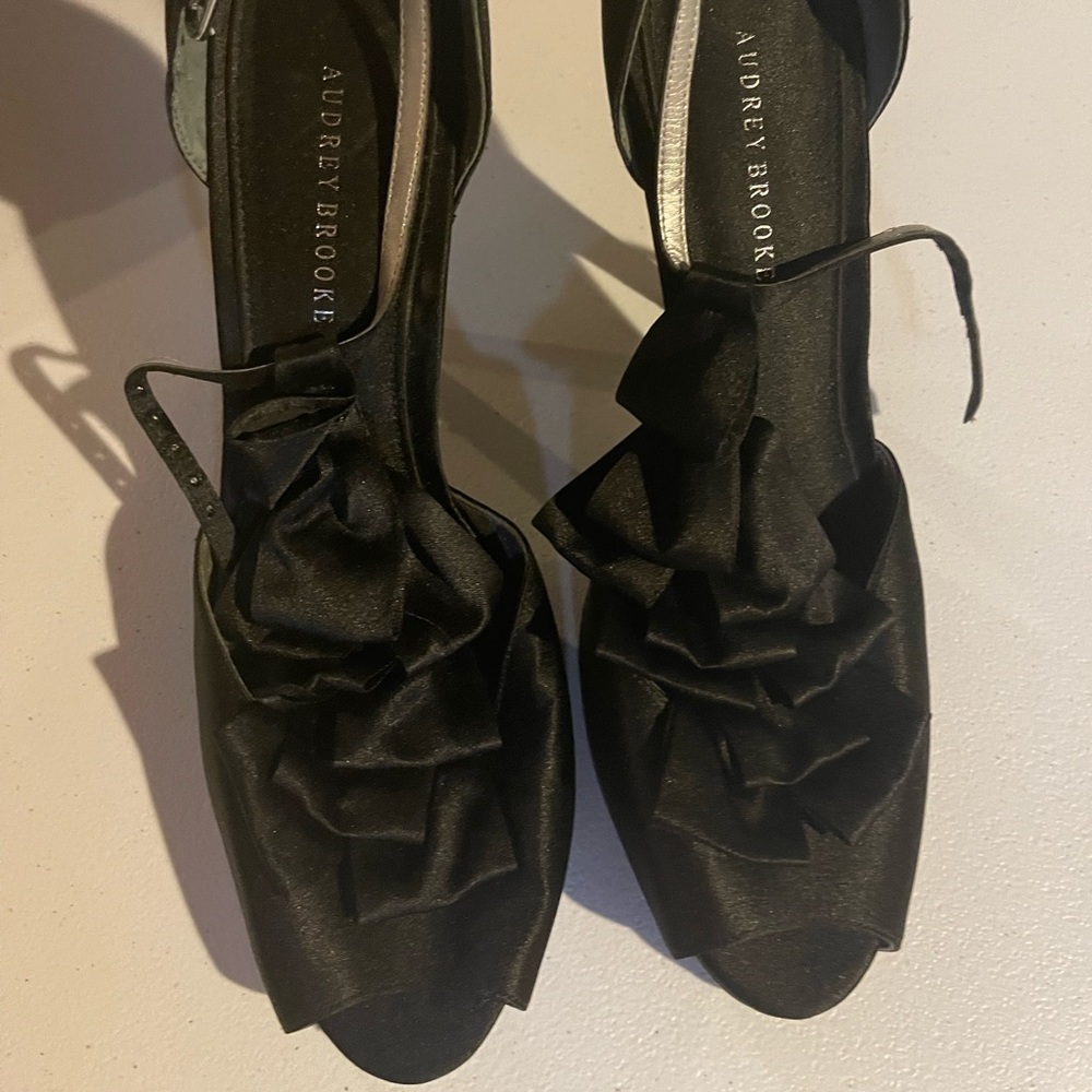 Audrey Brookes Satin Dress Heels